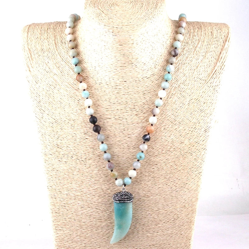 COLLAR LARGO COLMILLO BOHEMIO