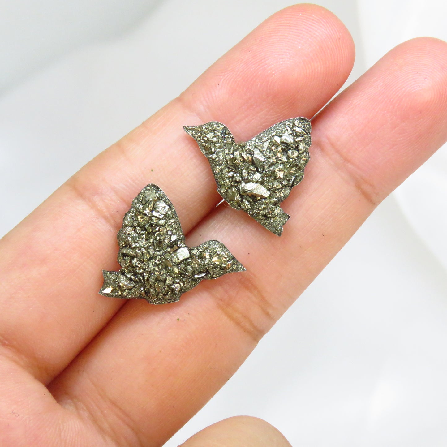 ARETES PALOMAS DE PIRITA