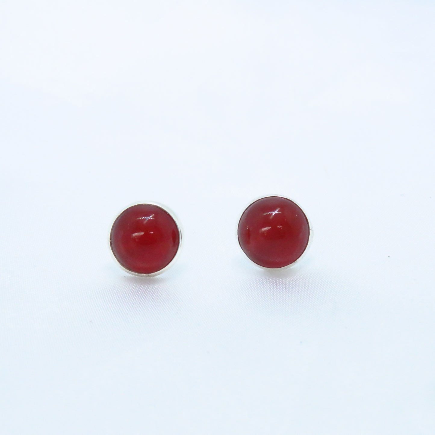 ARETES PEQUEÑA CORNALINA