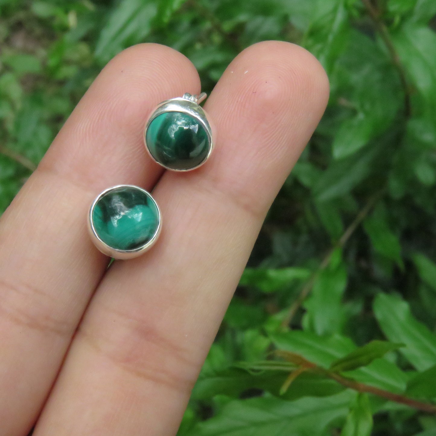 ARETES MALAQUITA