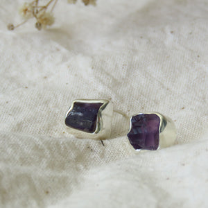 ARETES VIOLETA NATURAL