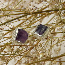 Cargar imagen en el visor de la galería, ARETES VIOLETA NATURAL
