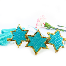 Cargar imagen en el visor de la galería, PULSERA ESTRELLAS AZULES
