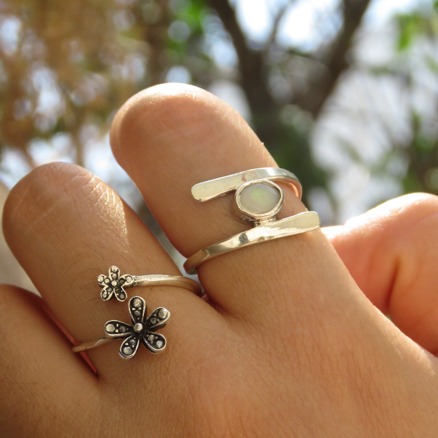 ANILLO FLORES BOHEMIANA