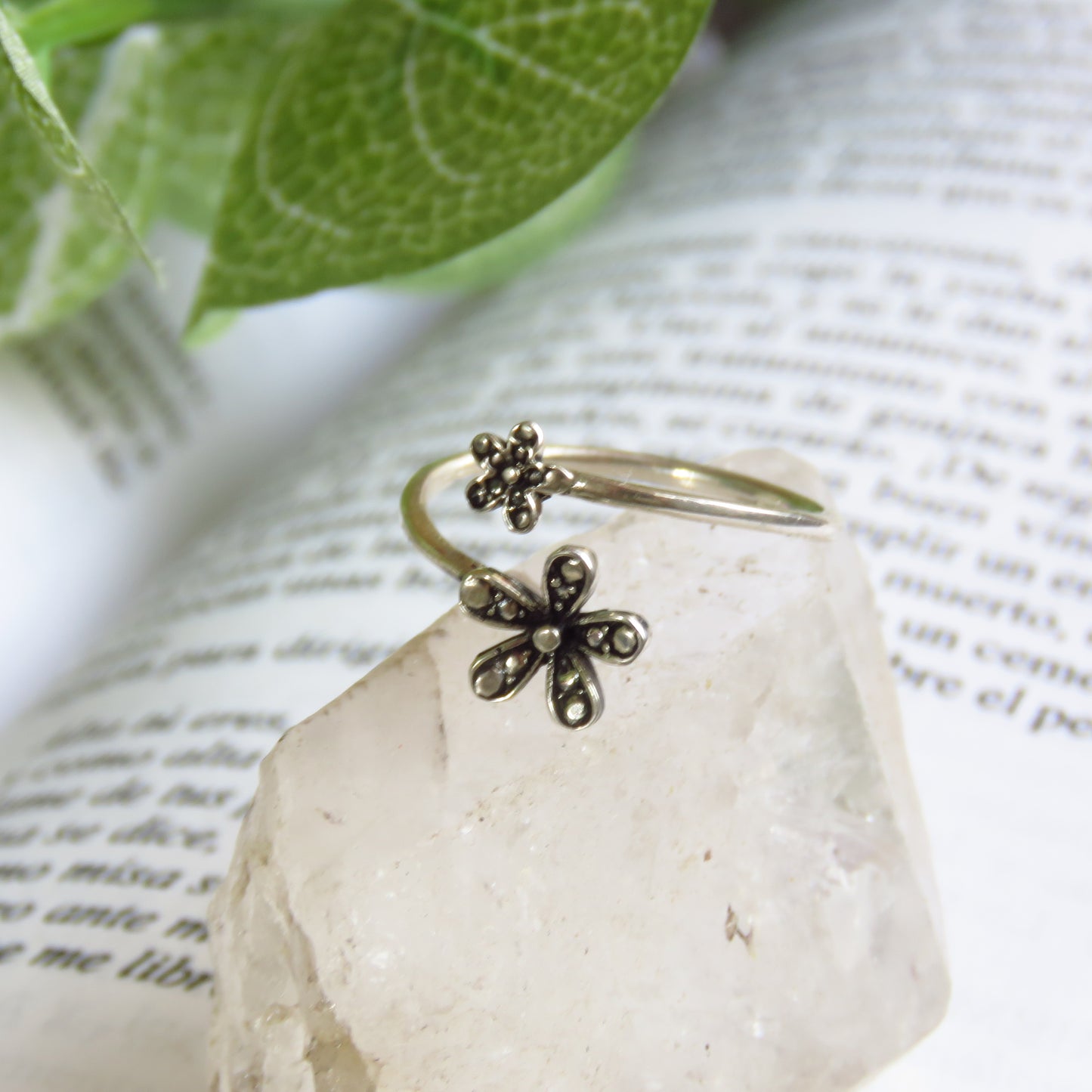 ANILLO FLORES BOHEMIANA