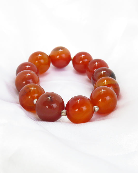 PULSERA CORNALINA