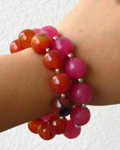 PULSERA CORNALINA