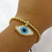 Cargar imagen en el visor de la galería, PULSERA OJO AZUL
