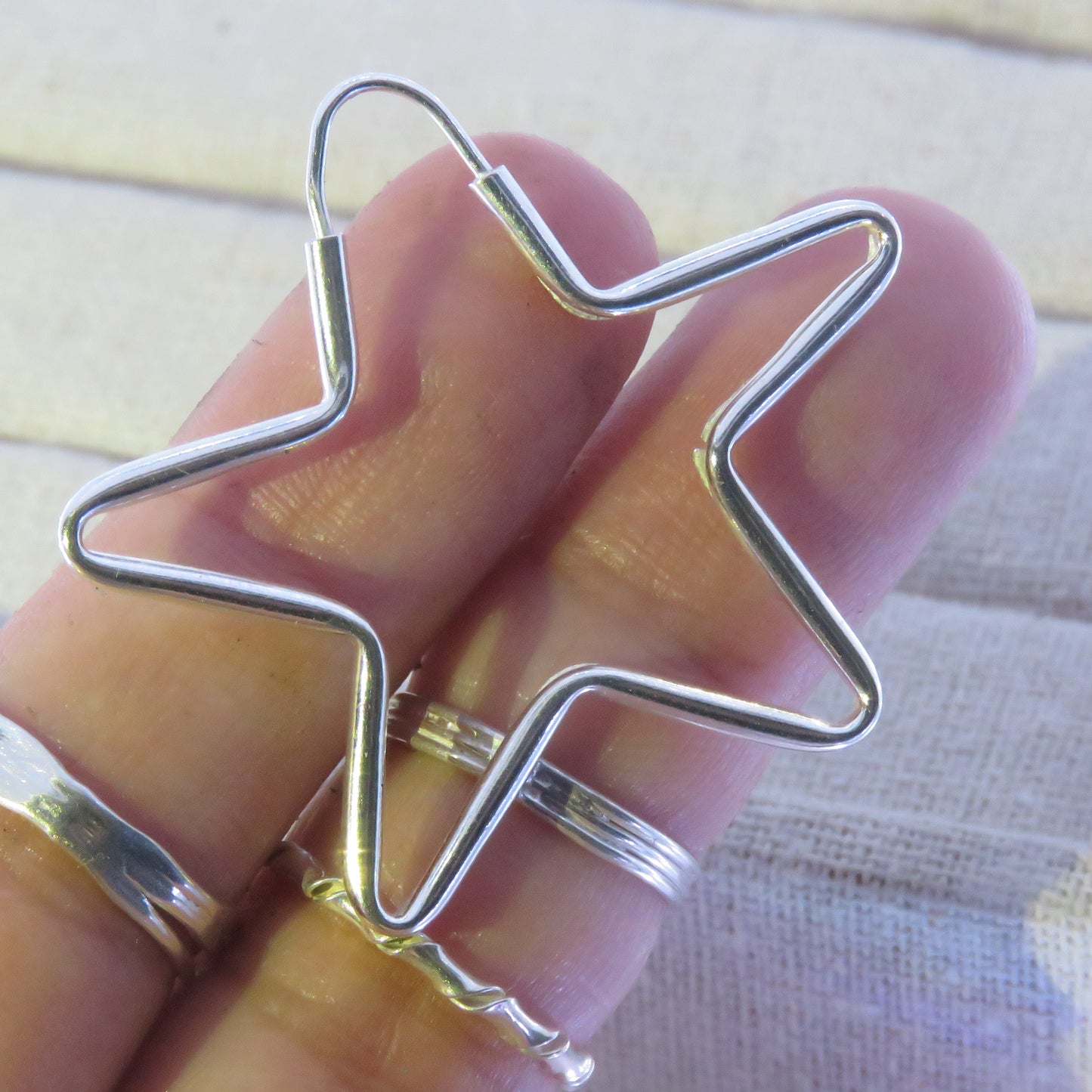 ARRACADAS DE ESTRELLA BOHEMIANA