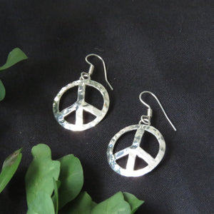 PENDIENTES HIPPIE DE PLATA