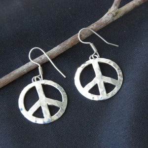 PENDIENTES HIPPIE DE PLATA