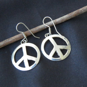 PENDIENTES HIPPIE DE PLATA