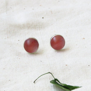 ARETES CUARZO CHERRY