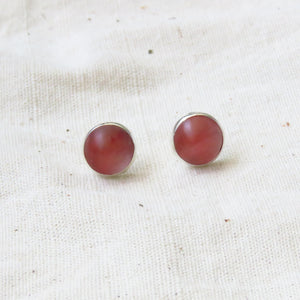 ARETES CUARZO CHERRY