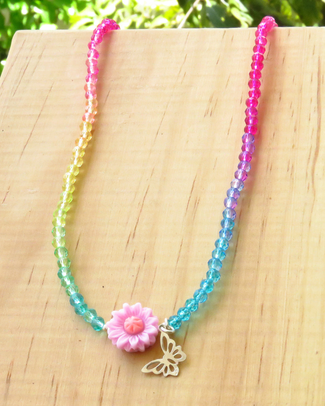 COLLAR CRISTAL ARCOIRIS