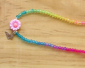 COLLAR CRISTAL ARCOIRIS